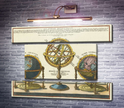Искусственная сфера (Земные, небесные и армиллярные глобусы), 1740 г.