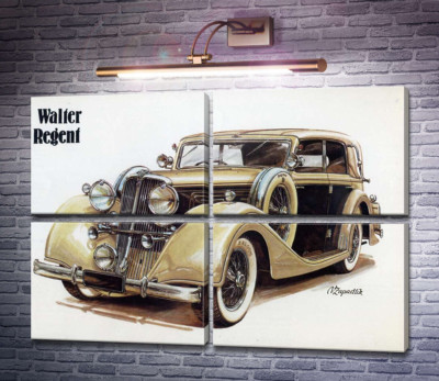 Кремовий блиск автомобіля Walter Regent