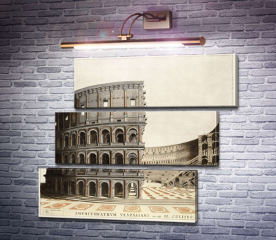 Будова римського Колізею (Colosseum) в розрізі