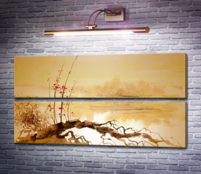Сакура укореняется в воде