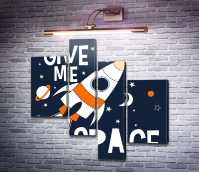 Ракета и космос: "Give me space"