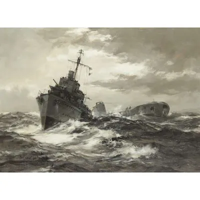 HMS Fame визнає підводний човен союзника