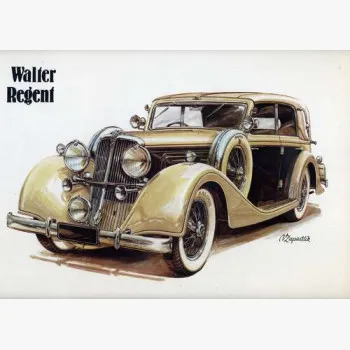 Кремовий блиск автомобіля Walter Regent