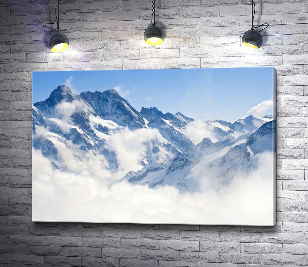 Картина "Заснеженные Альпы "