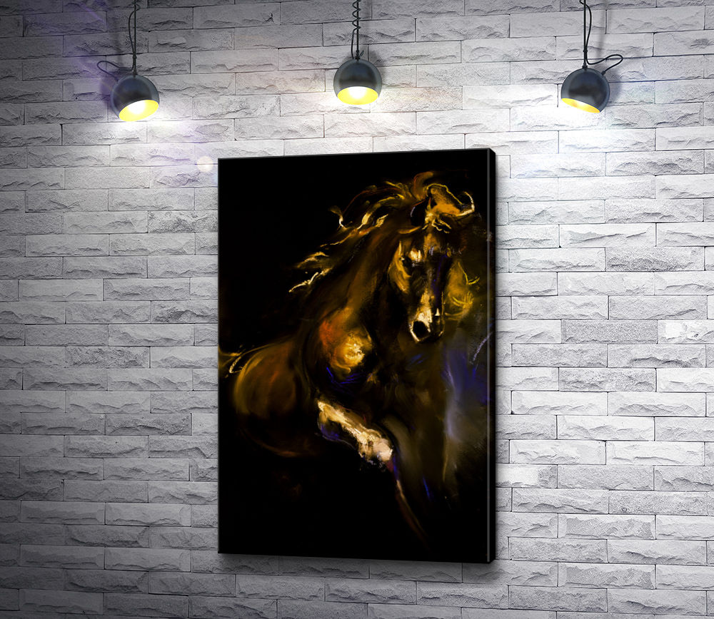 Картина "Грациозная лошадь "