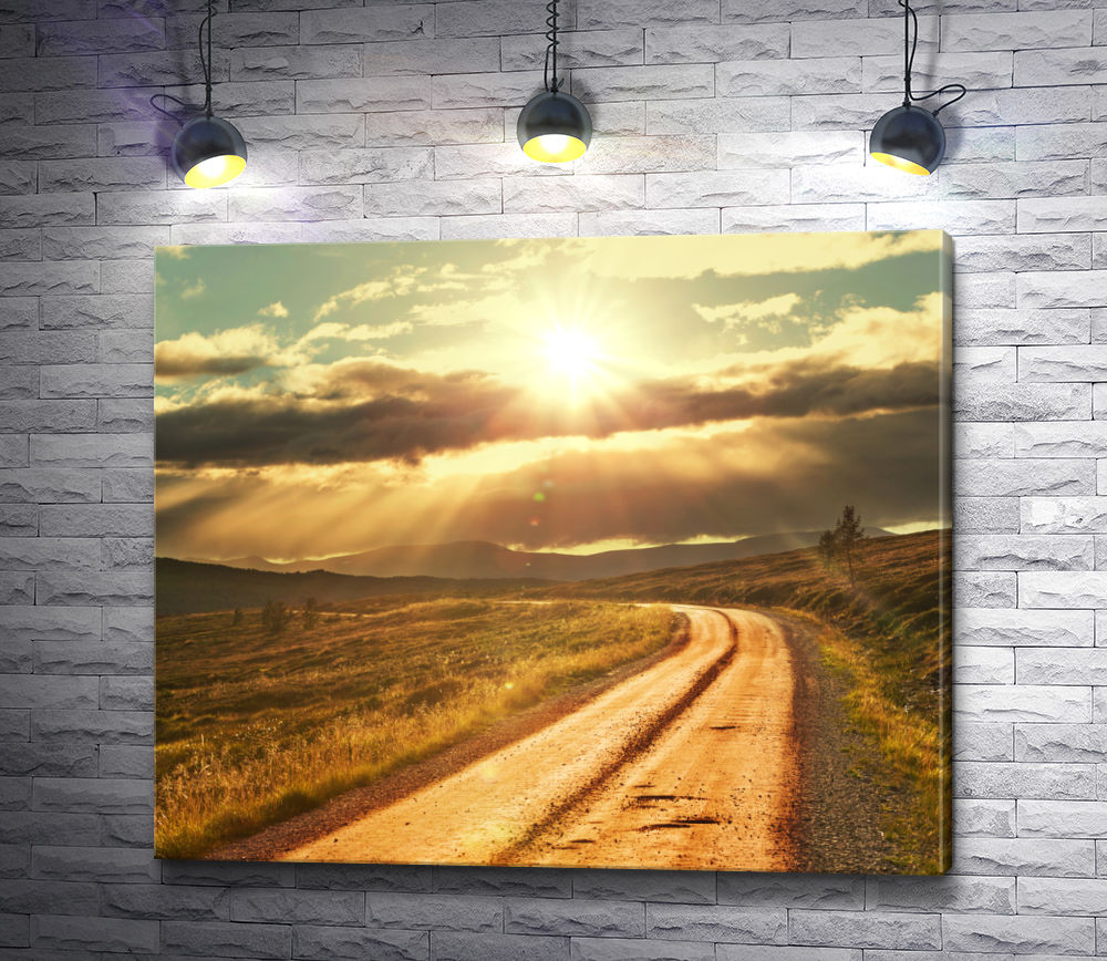 Картина "Солнечная дорога"