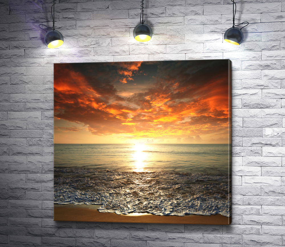 Картина "Океанский закат"