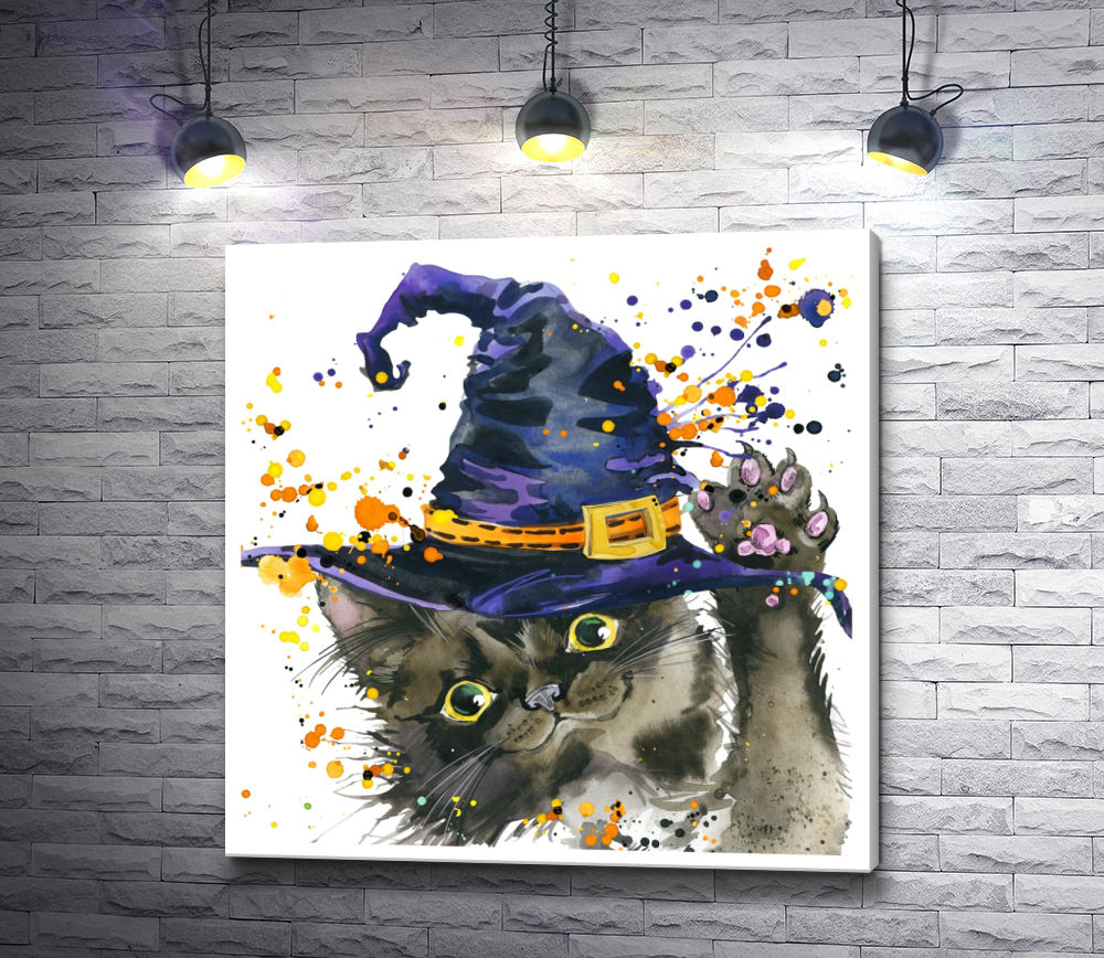 Картина "Кошачья магия"