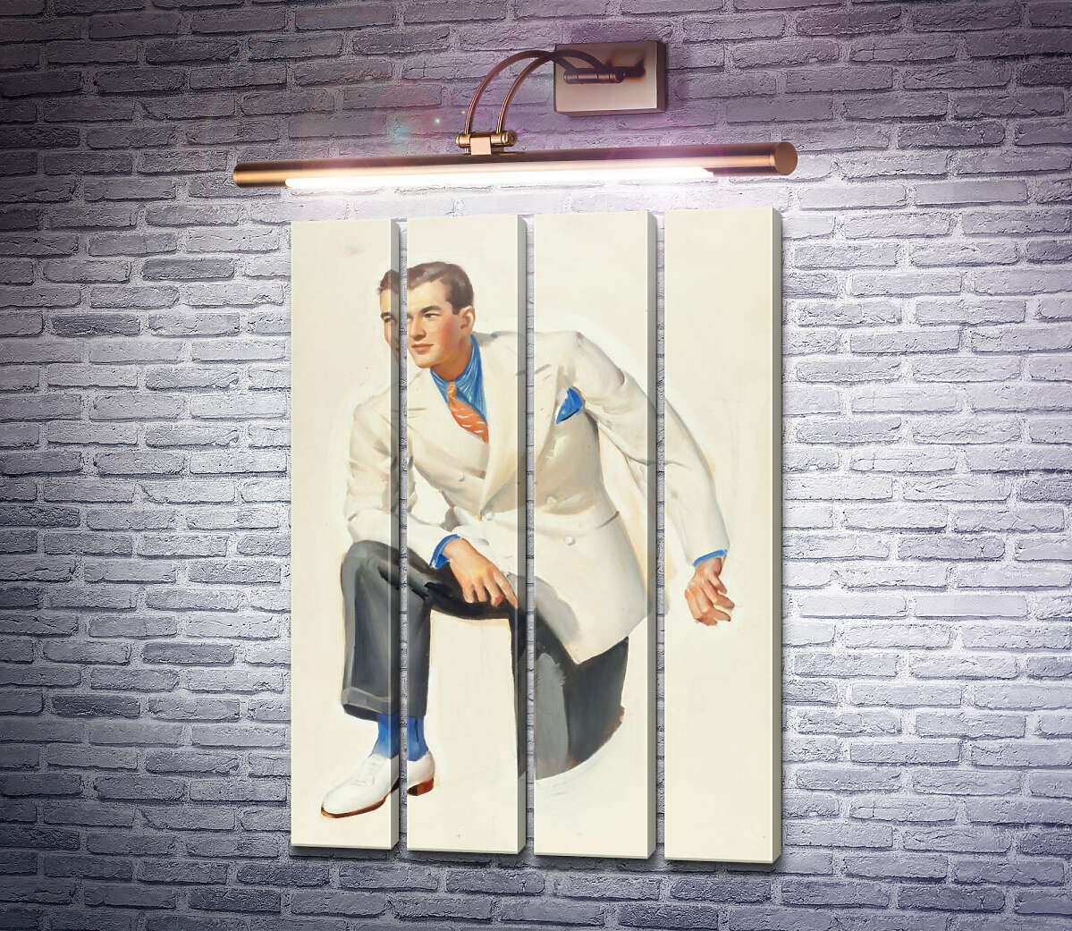 Модульная картина Реклама обувной компании Weyenberg (Модуль №24) Джил Элвгрен (Gil Elvgren) Модульная картина Реклама обувной компании Weyenberg (Модуль №24) Джил Элвгрен (Gil Elvgren)