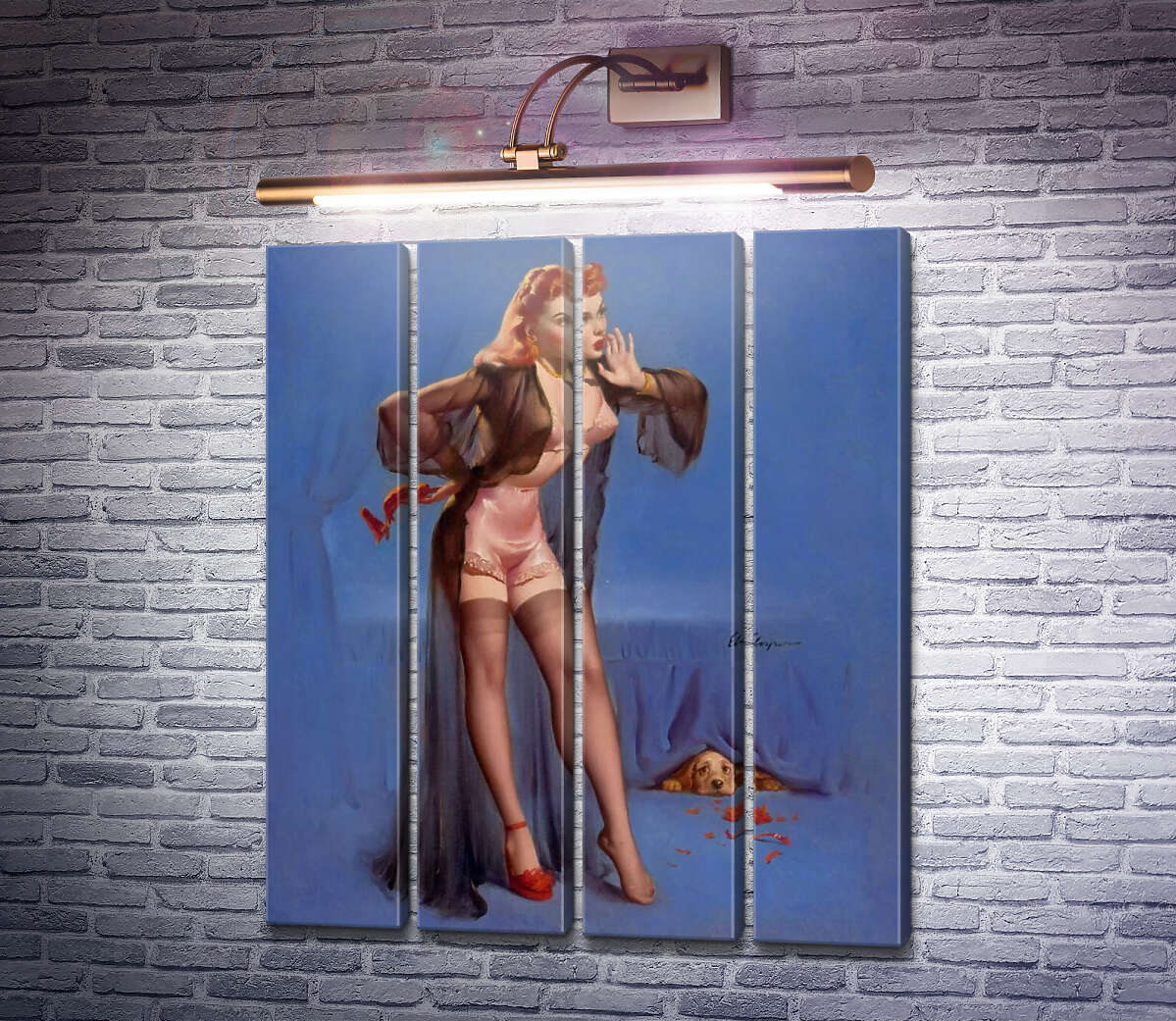 Модульна картина Прокляття! (Модуль №24) Джил Елвгрен (Gil Elvgren) Модульна картина Прокляття! (Модуль №24) Джил Елвгрен (Gil Elvgren)