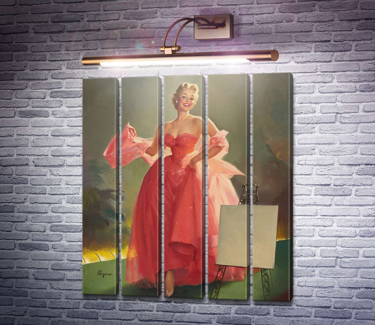 Модульная картина Мис Сильвания (Модуль №26) Джил Элвгрен (Gil Elvgren) Модульная картина Мис Сильвания (Модуль №26) Джил Элвгрен (Gil Elvgren)