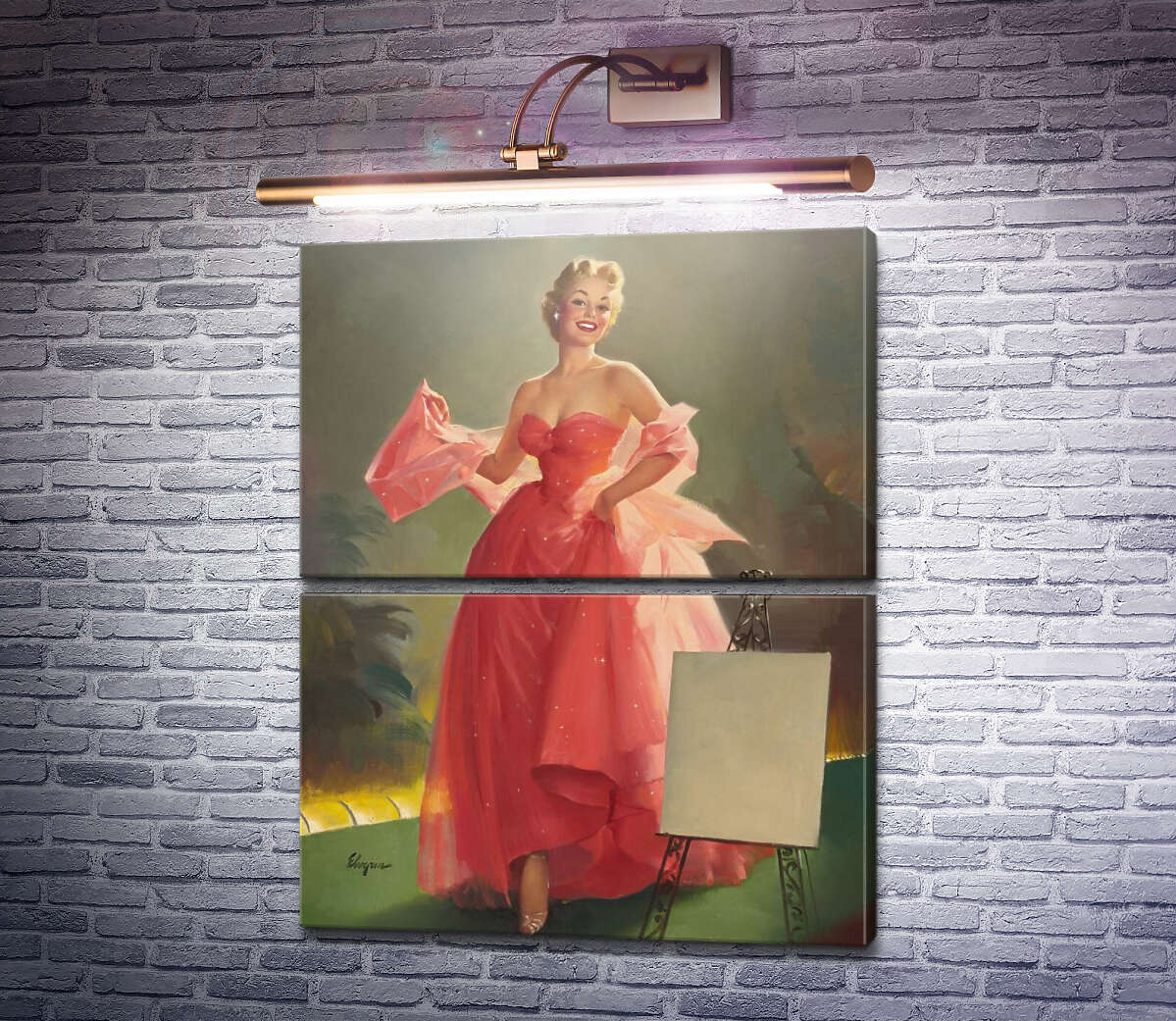 Модульная картина Мис Сильвания (Модуль №7) Джил Элвгрен (Gil Elvgren) Модульная картина Мис Сильвания (Модуль №7) Джил Элвгрен (Gil Elvgren)