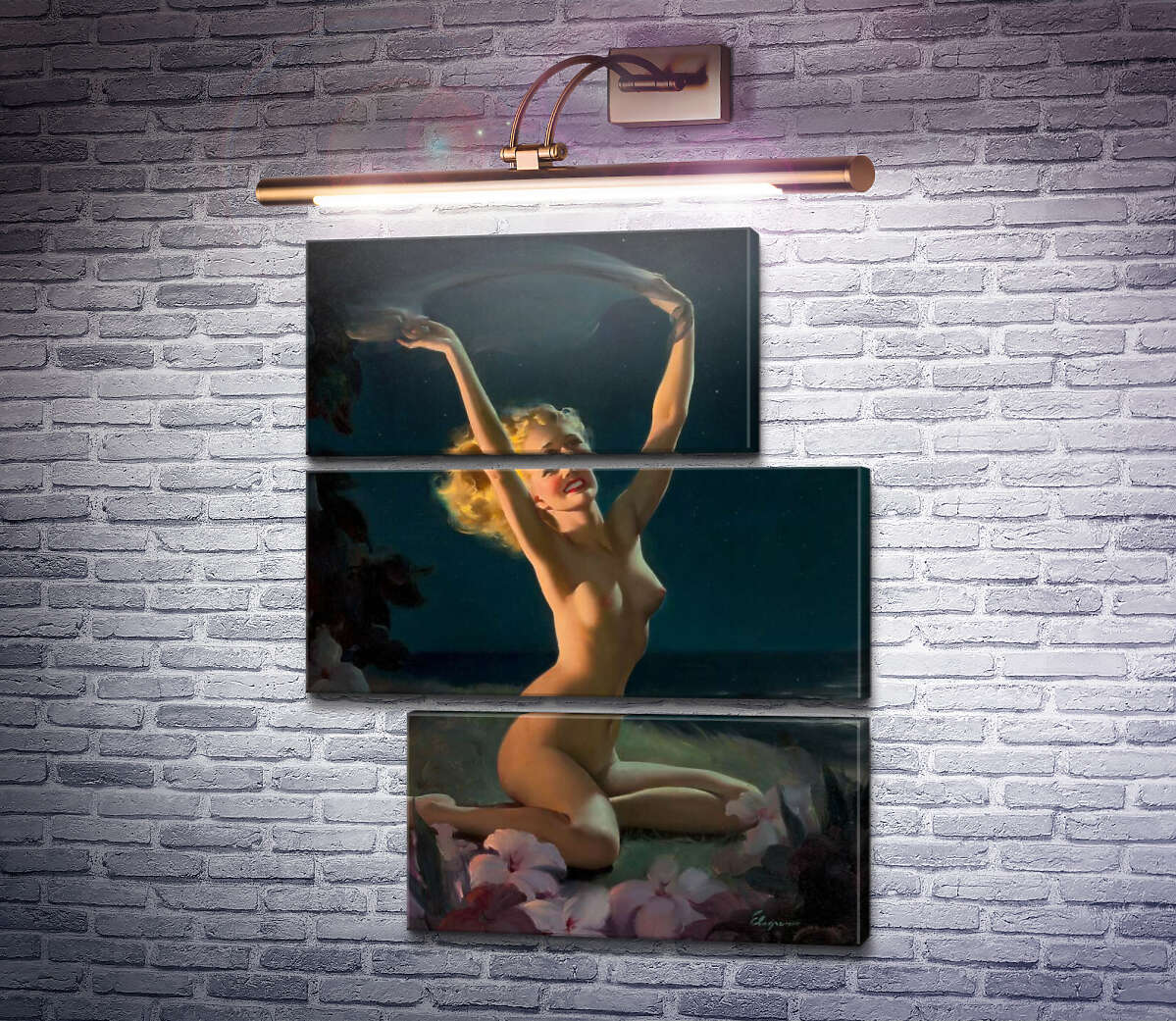 Модульная картина Нимфа (Модуль №16) Джил Элвгрен (Gil Elvgren) Модульная картина Нимфа (Модуль №16) Джил Элвгрен (Gil Elvgren)