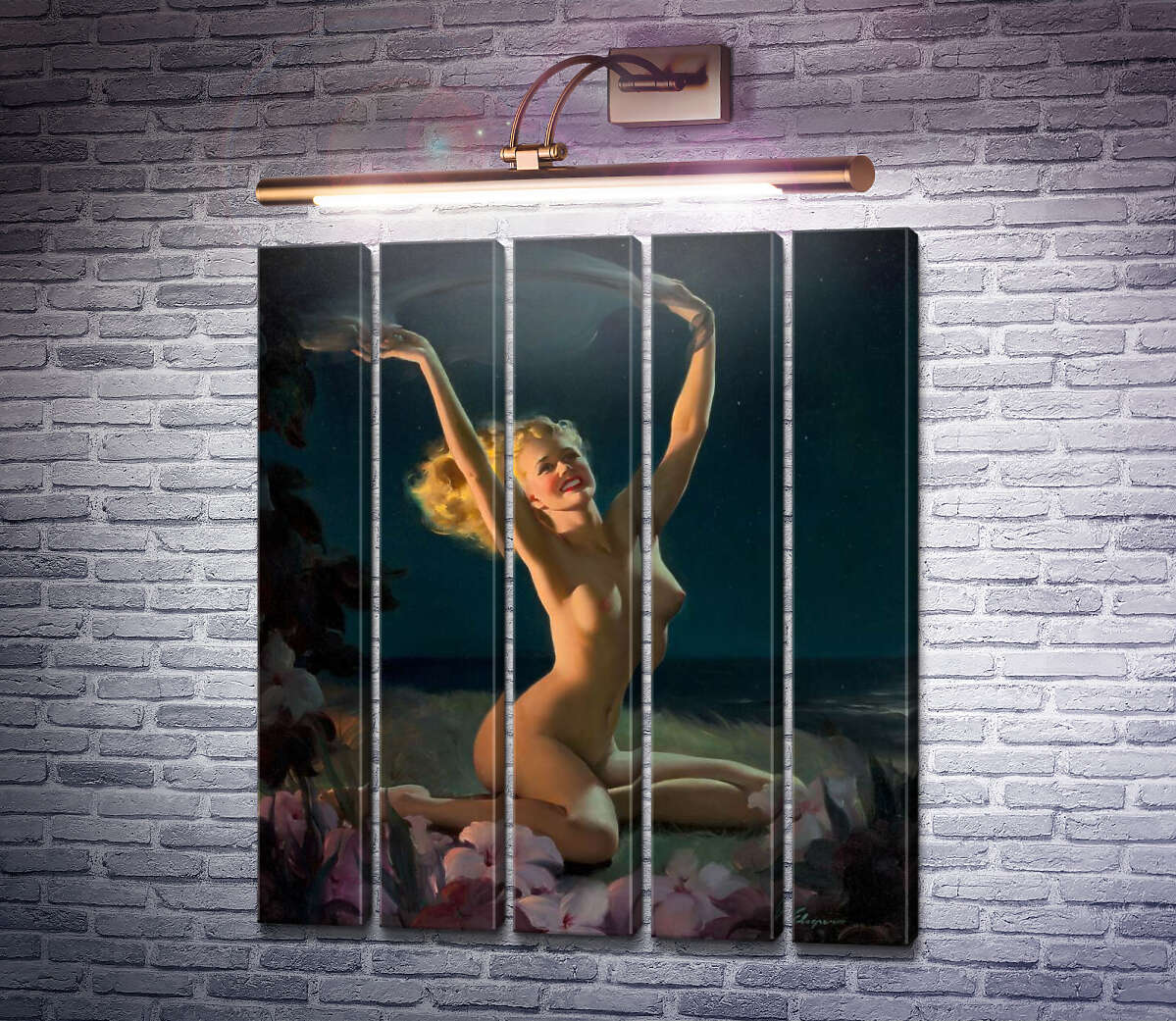 Модульна картина Німфа (Модуль №26) Джил Елвгрен (Gil Elvgren) Модульна картина Німфа (Модуль №26) Джил Елвгрен (Gil Elvgren)
