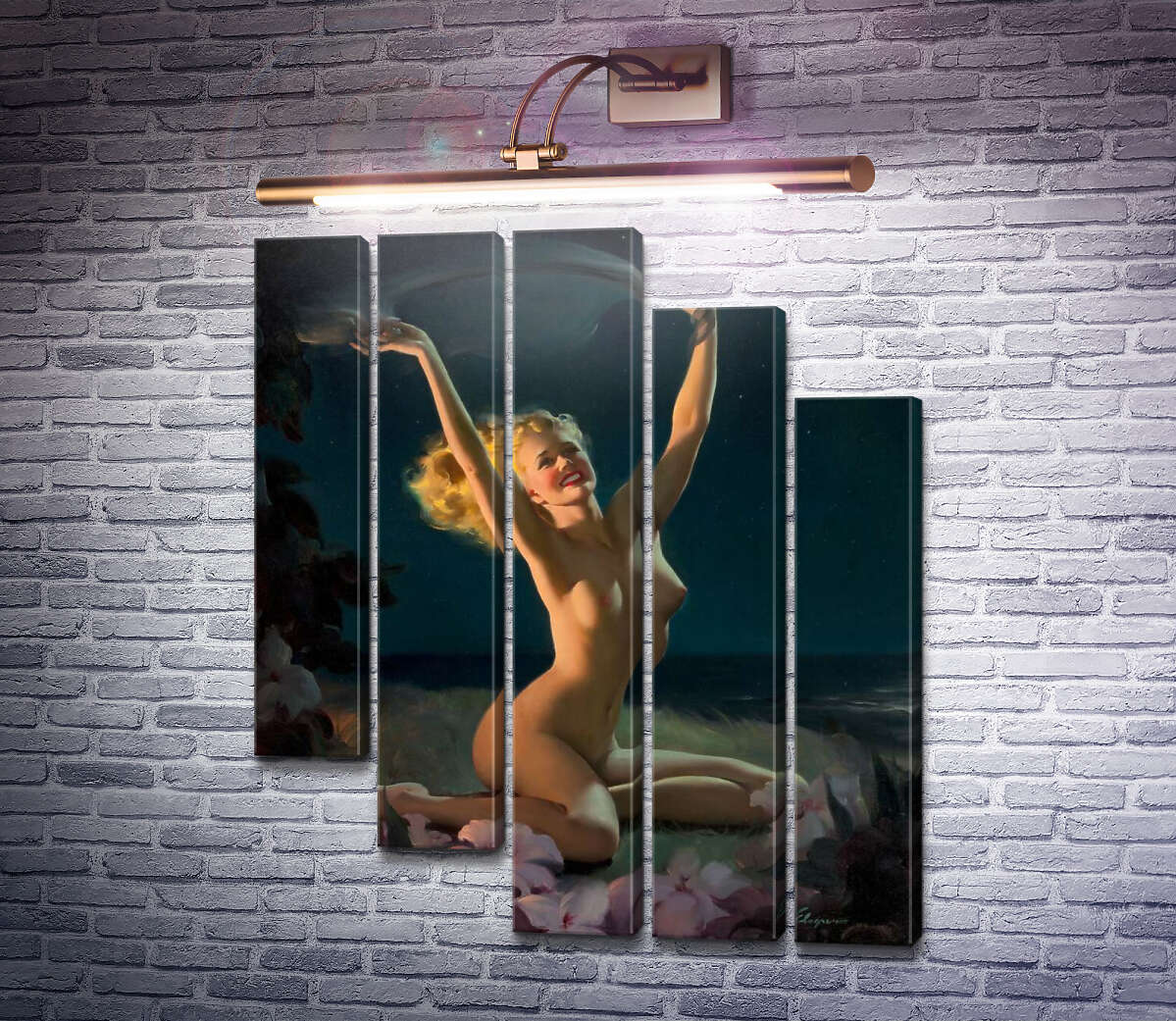 Модульная картина Нимфа (Модуль №28) Джил Элвгрен (Gil Elvgren) Модульная картина Нимфа (Модуль №28) Джил Элвгрен (Gil Elvgren)