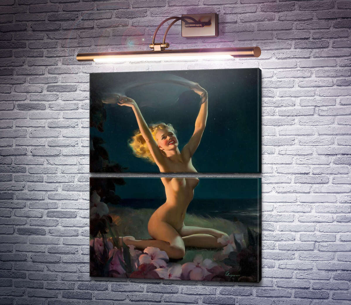Модульная картина Нимфа (Модуль №7) Джил Элвгрен (Gil Elvgren) Модульная картина Нимфа (Модуль №7) Джил Элвгрен (Gil Elvgren)