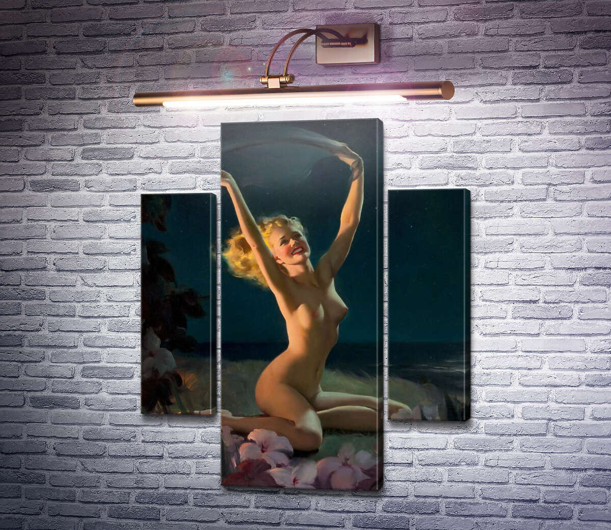 Модульна картина Німфа (Модуль №5) Джил Елвгрен (Gil Elvgren) Модульна картина Німфа (Модуль №5) Джил Елвгрен (Gil Elvgren)