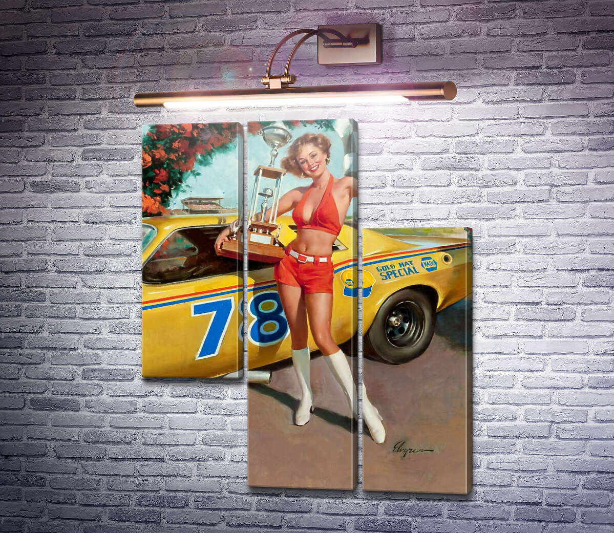Модульная картина Автозапчасти Napa (Модуль №13) Джил Элвгрен (Gil Elvgren) Модульная картина Автозапчасти Napa (Модуль №13) Джил Элвгрен (Gil Elvgren)