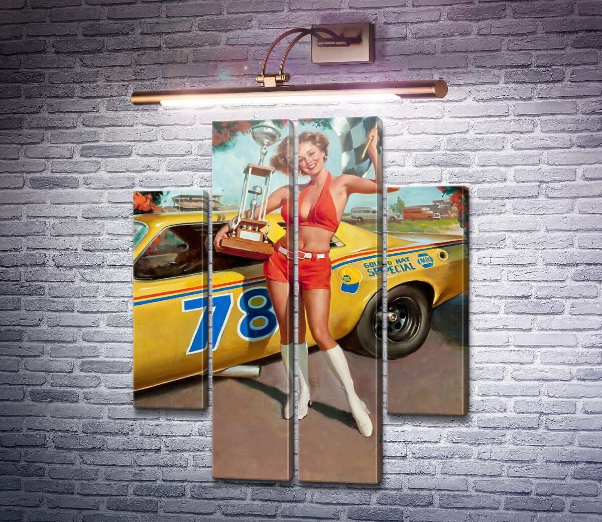 Модульна картина Автозапчастини Napa (Модуль №20) Джил Елвгрен (Gil Elvgren) Модульна картина Автозапчастини Napa (Модуль №20) Джил Елвгрен (Gil Elvgren)
