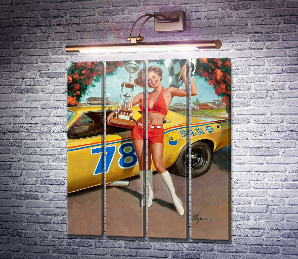 Модульна картина Автозапчастини Napa (Модуль №24) Джил Елвгрен (Gil Elvgren) Модульна картина Автозапчастини Napa (Модуль №24) Джил Елвгрен (Gil Elvgren)