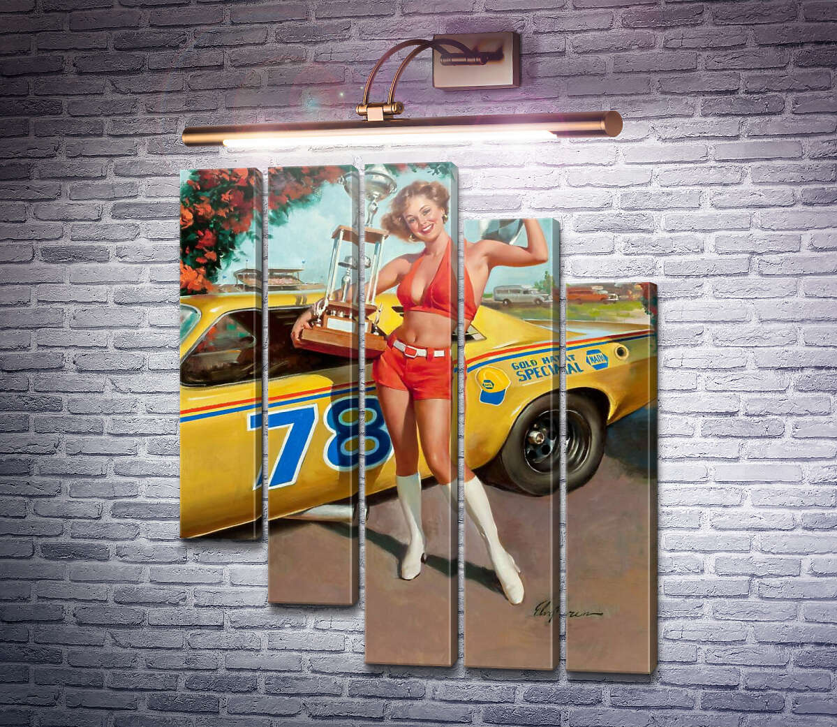 Модульная картина Автозапчасти Napa (Модуль №28) Джил Элвгрен (Gil Elvgren) Модульная картина Автозапчасти Napa (Модуль №28) Джил Элвгрен (Gil Elvgren)