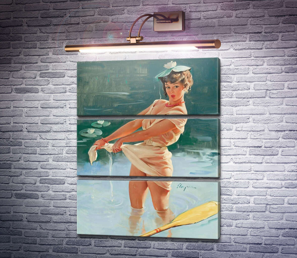 Модульная картина Кораблекрушение (Модуль №15) Джил Элвгрен (Gil Elvgren) Модульная картина Кораблекрушение (Модуль №15) Джил Элвгрен (Gil Elvgren)