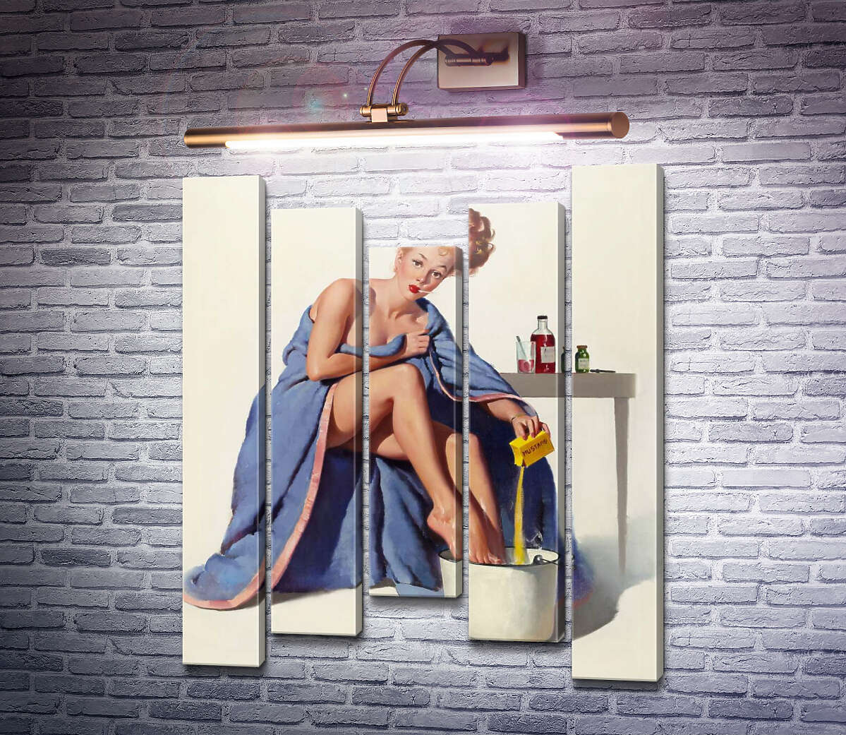 Модульная картина Простуда (Модуль №27) Джил Элвгрен (Gil Elvgren) Модульная картина Простуда (Модуль №27) Джил Элвгрен (Gil Elvgren)