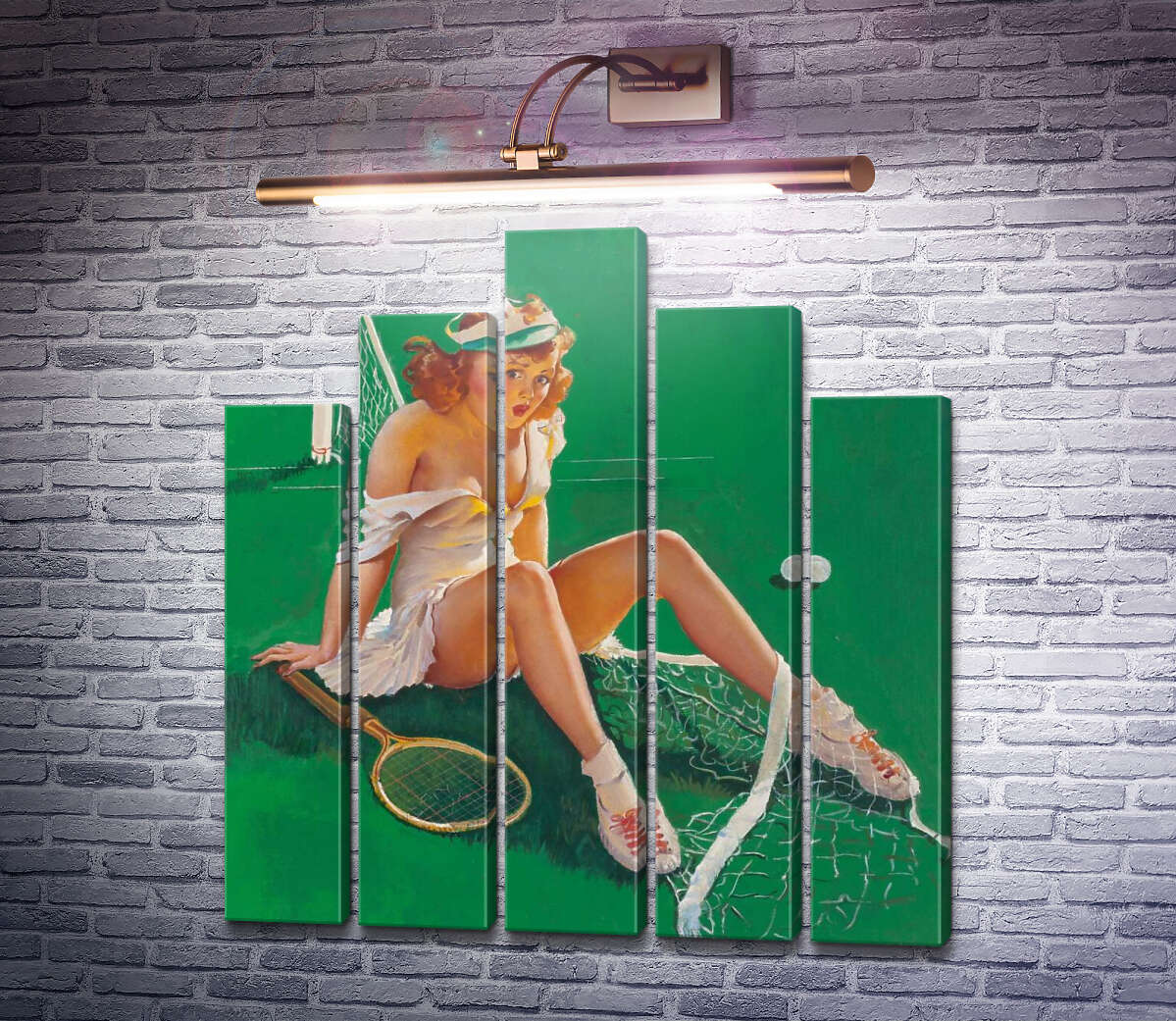 Модульна картина Невдача (Модуль №29) Джил Елвгрен (Gil Elvgren) Модульна картина Невдача (Модуль №29) Джил Елвгрен (Gil Elvgren)