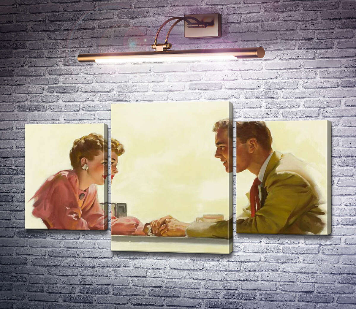 Модульная картина Свидание (Модуль №10) Джил Элвгрен (Gil Elvgren) Модульная картина Свидание (Модуль №10) Джил Элвгрен (Gil Elvgren)