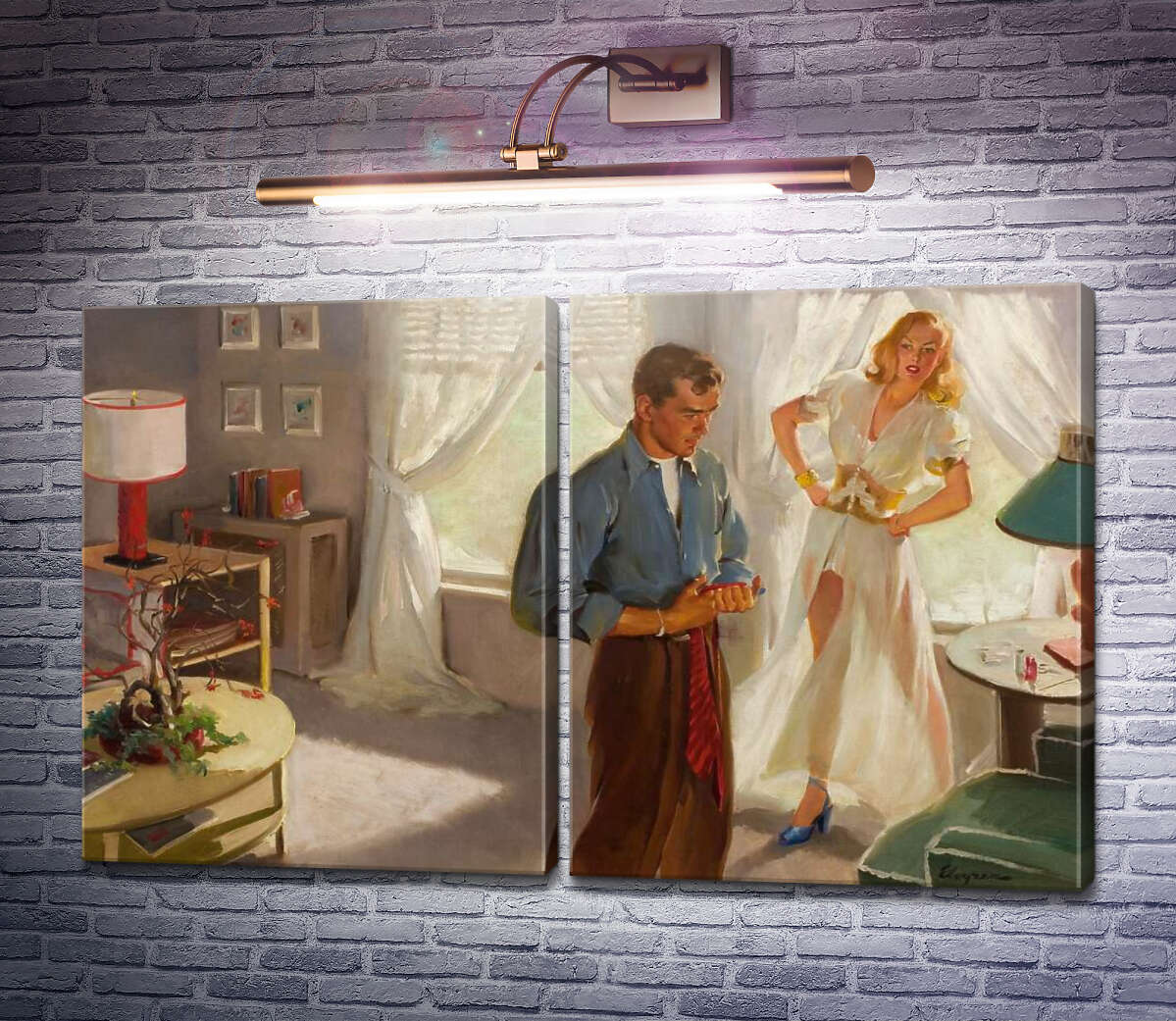 Модульна картина Тридоларова купюра (Модуль №6) Джил Елвгрен (Gil Elvgren) Модульна картина Тридоларова купюра (Модуль №6) Джил Елвгрен (Gil Elvgren)