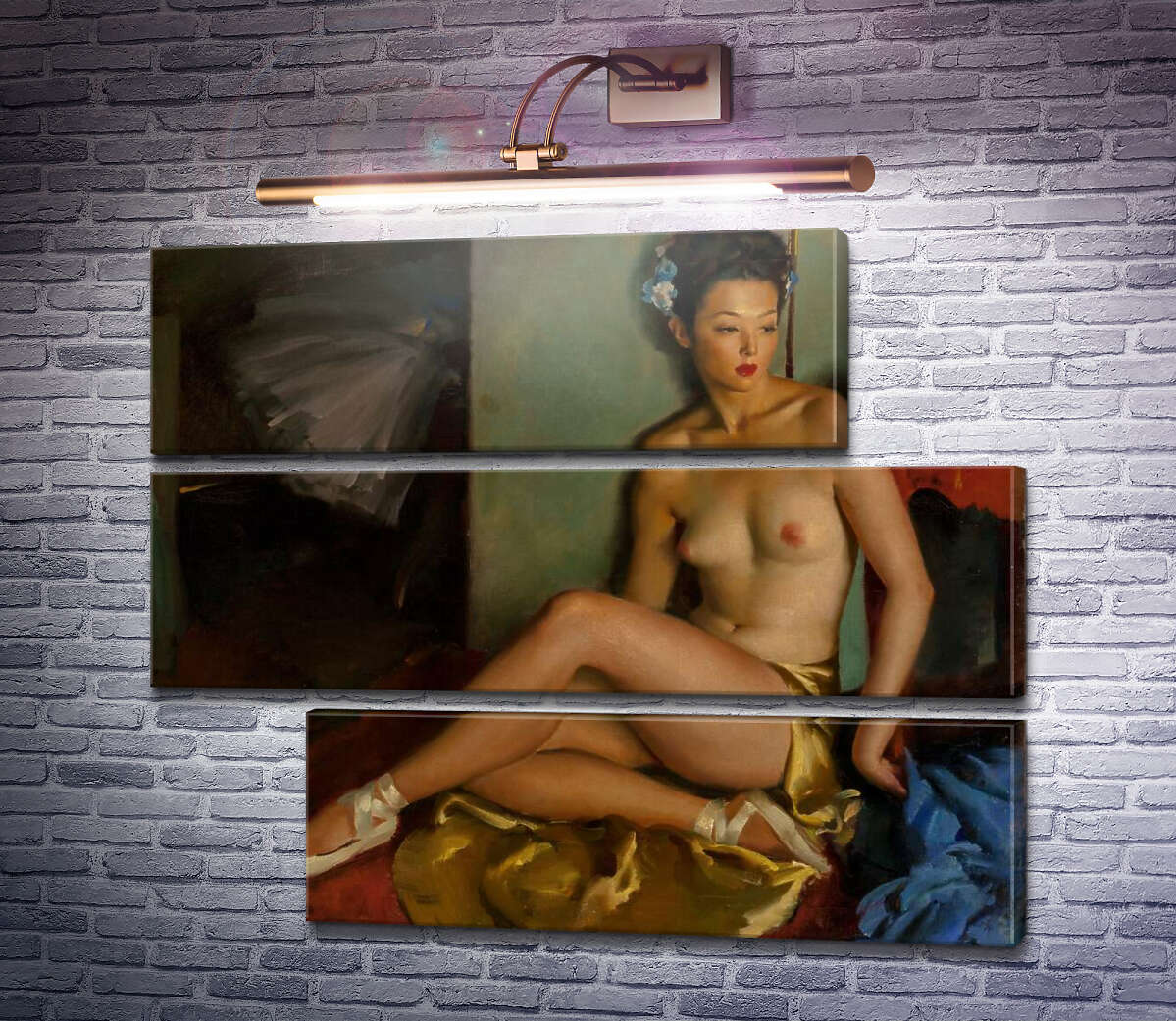 Модульная картина Балерина (Модуль №16) Джил Элвгрен (Gil Elvgren) Модульная картина Балерина (Модуль №16) Джил Элвгрен (Gil Elvgren)