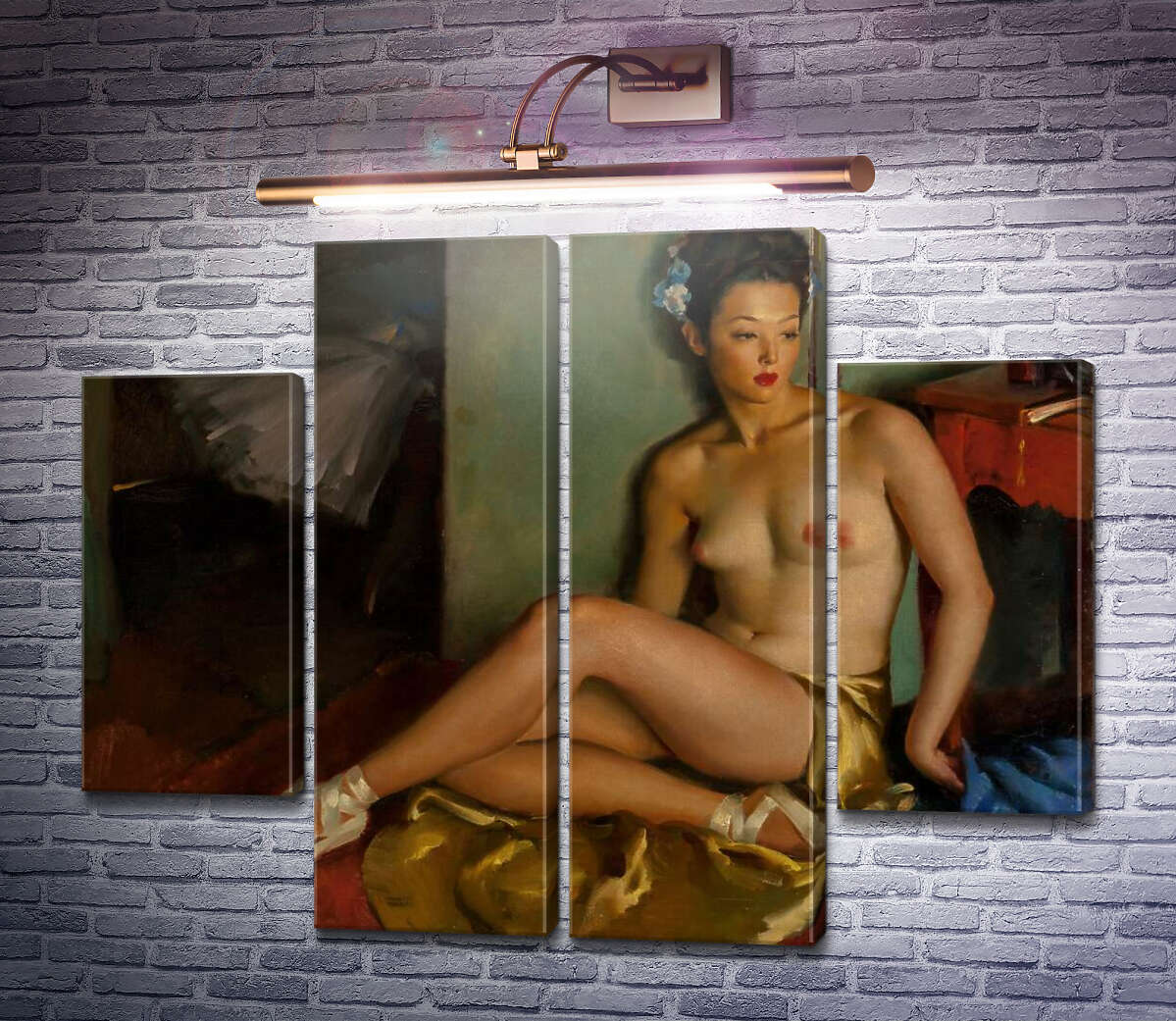 Модульна картина Балерина (Модуль №20) Джил Елвгрен (Gil Elvgren)