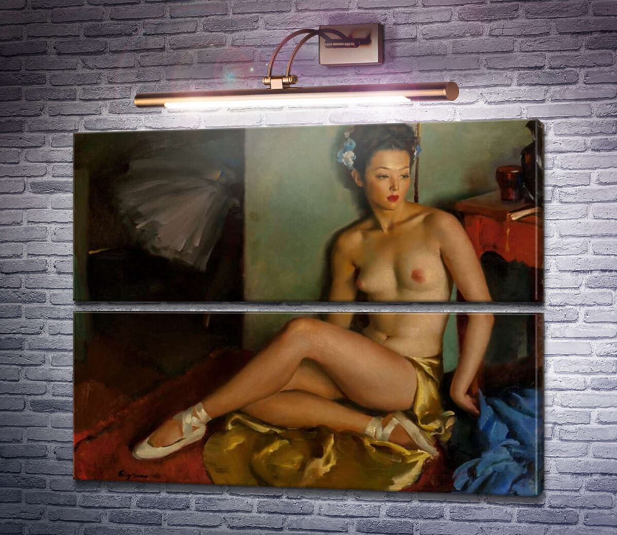 Модульная картина Балерина (Модуль №7) Джил Элвгрен (Gil Elvgren) Модульная картина Балерина (Модуль №7) Джил Элвгрен (Gil Elvgren)