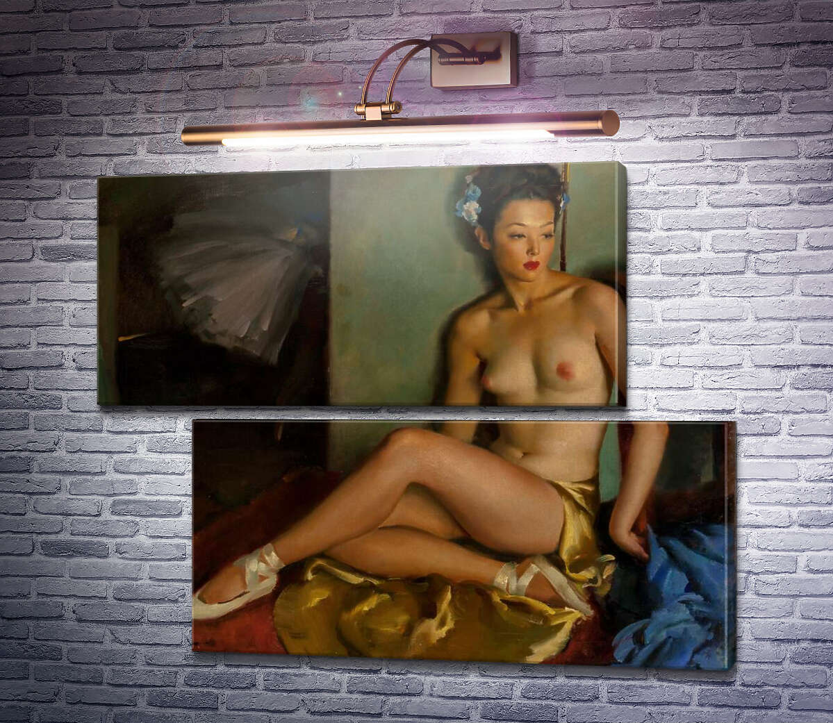 Модульная картина Балерина (Модуль №8) Джил Элвгрен (Gil Elvgren) Модульная картина Балерина (Модуль №8) Джил Элвгрен (Gil Elvgren)