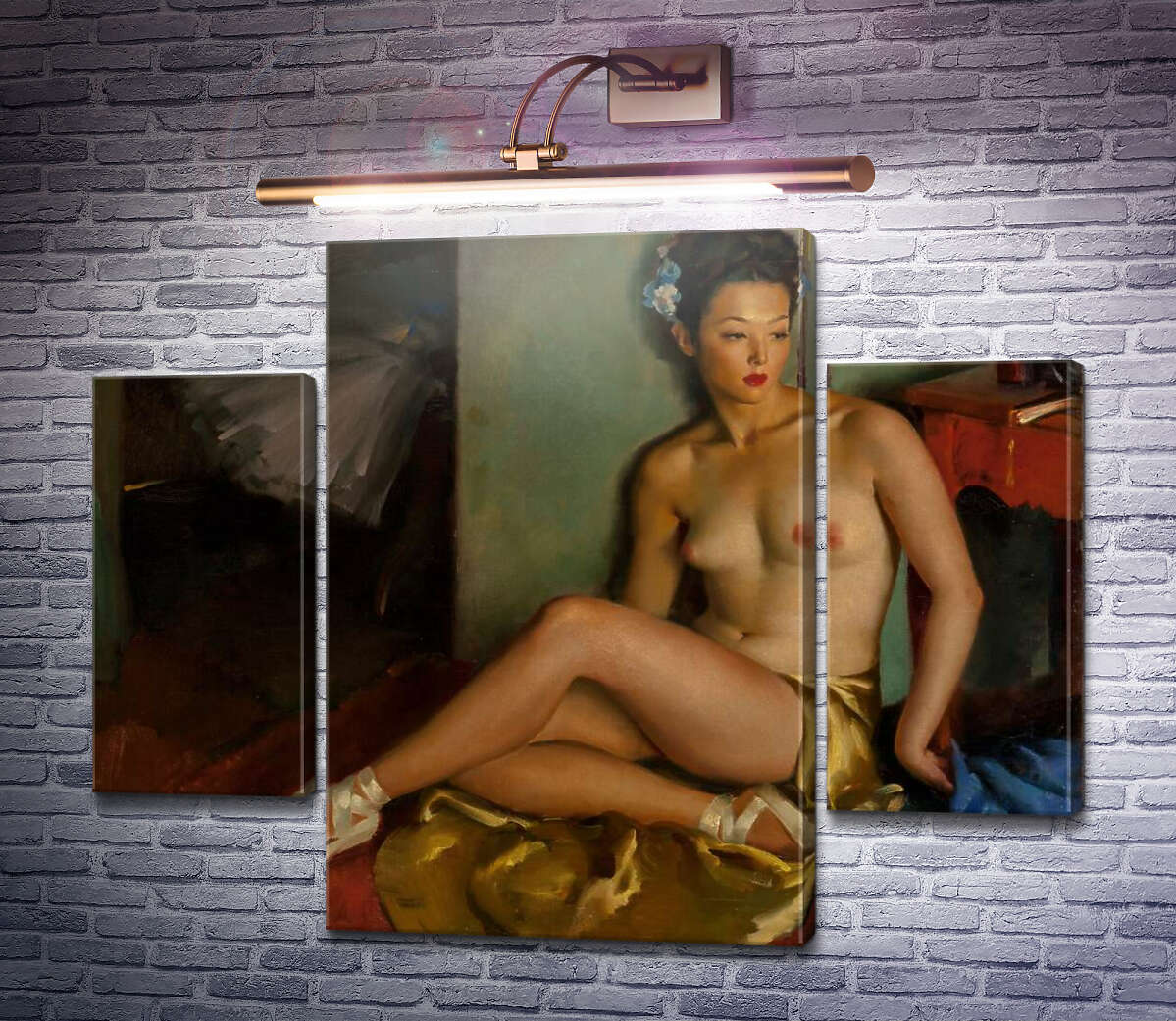 Модульна картина Балерина (Модуль №5) Джил Елвгрен (Gil Elvgren) Модульна картина Балерина (Модуль №5) Джил Елвгрен (Gil Elvgren)