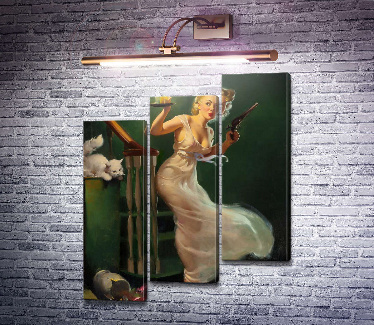 Модульна картина У пошуках пригод (Модуль №14) Джил Елвгрен (Gil Elvgren) Модульна картина У пошуках пригод (Модуль №14) Джил Елвгрен (Gil Elvgren)