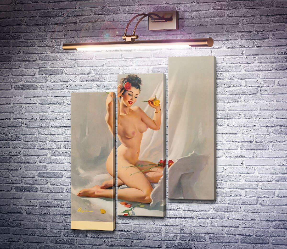 Модульная картина Совершенство (Модуль №14) Джил Элвгрен (Gil Elvgren) Модульная картина Совершенство (Модуль №14) Джил Элвгрен (Gil Elvgren)