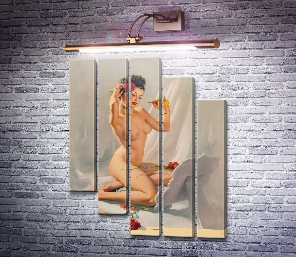 Модульная картина Совершенство (Модуль №28) Джил Элвгрен (Gil Elvgren) Модульная картина Совершенство (Модуль №28) Джил Элвгрен (Gil Elvgren)