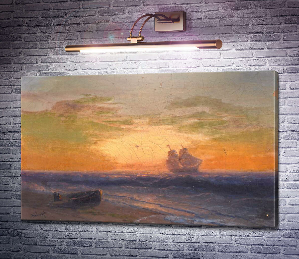 Картина Вітрильний корабель, що пливе від берега Іван Айвазовський