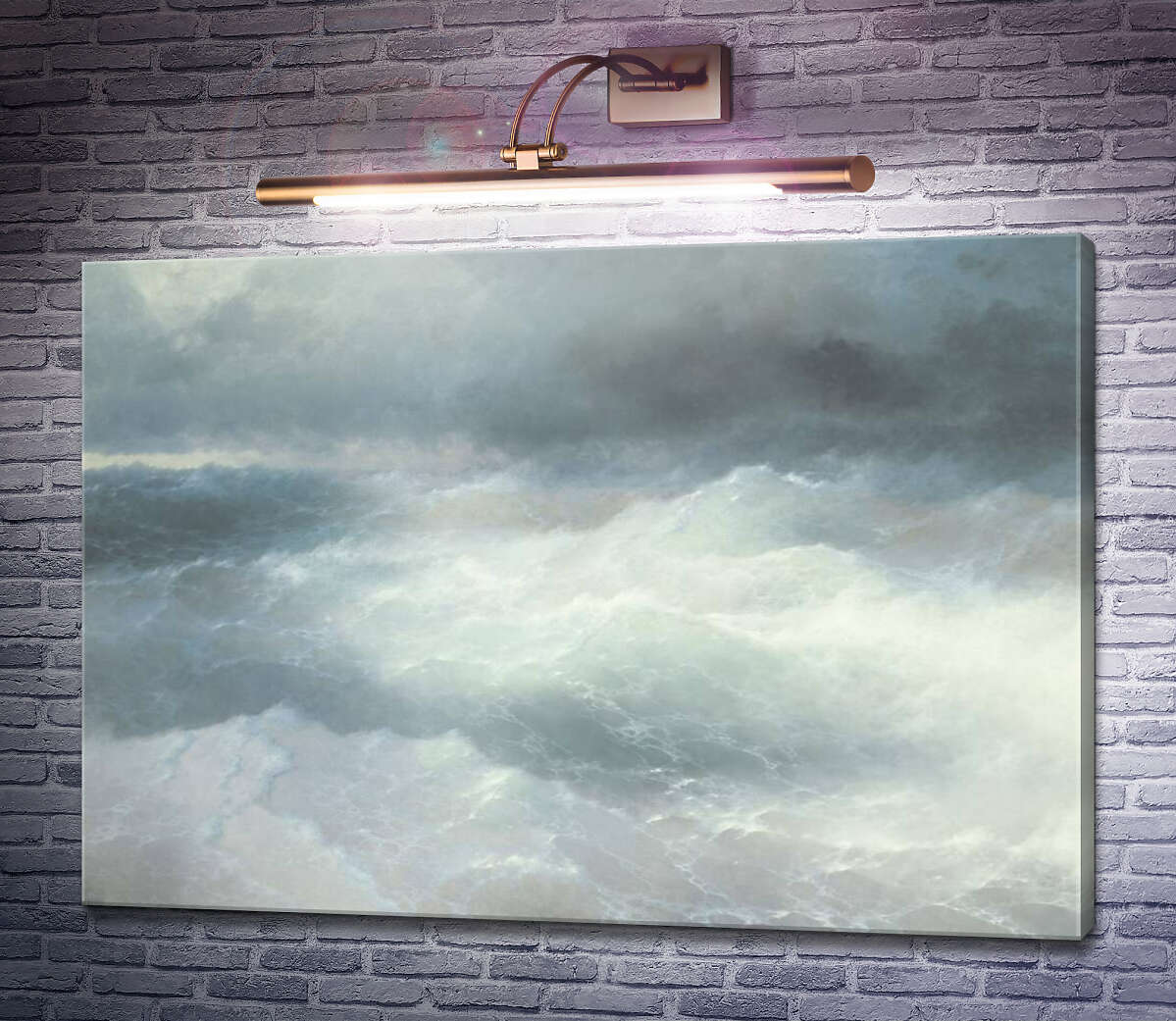 Картина Серед хвиль, 1898 Іван Айвазовський