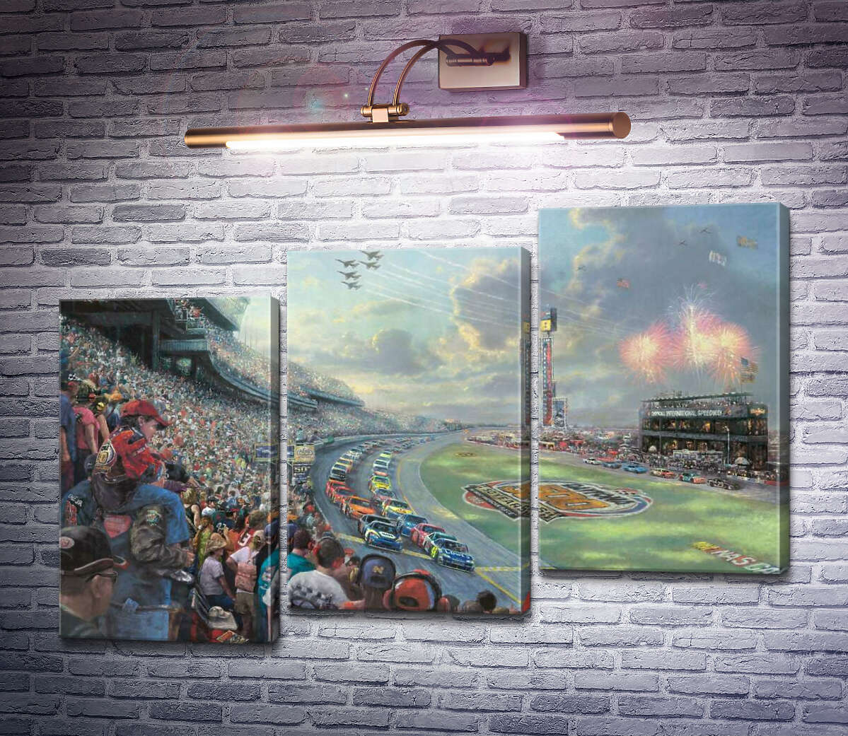 Модульна картина NASCAR THUNDER (Модуль №14) Томас Кінкейд