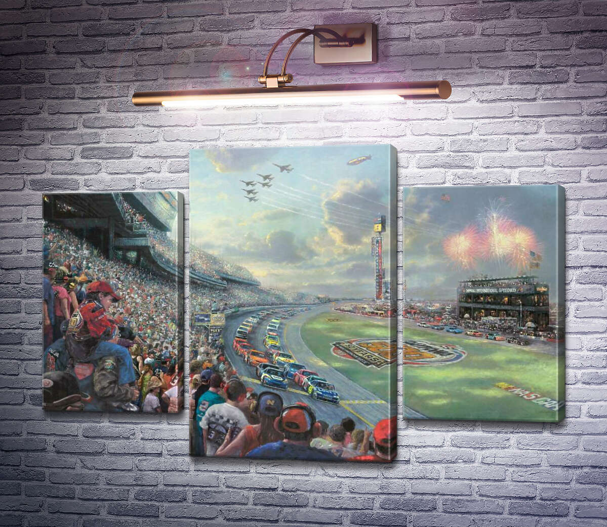 Модульная картина NASCAR THUNDER (Модуль №10) Томас Кинкейд
