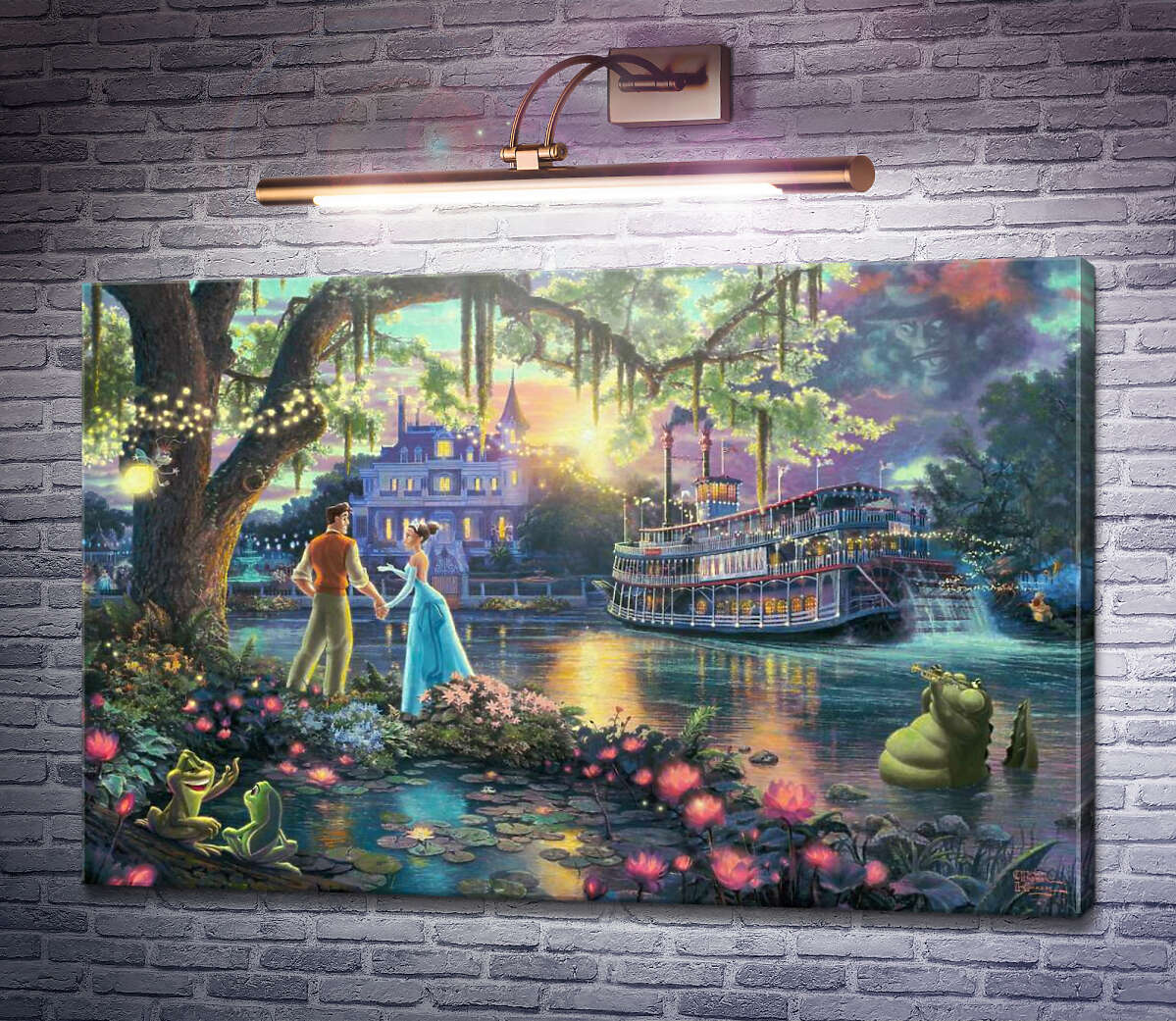 Картина Принцеса і жаба Томас Кінкейд