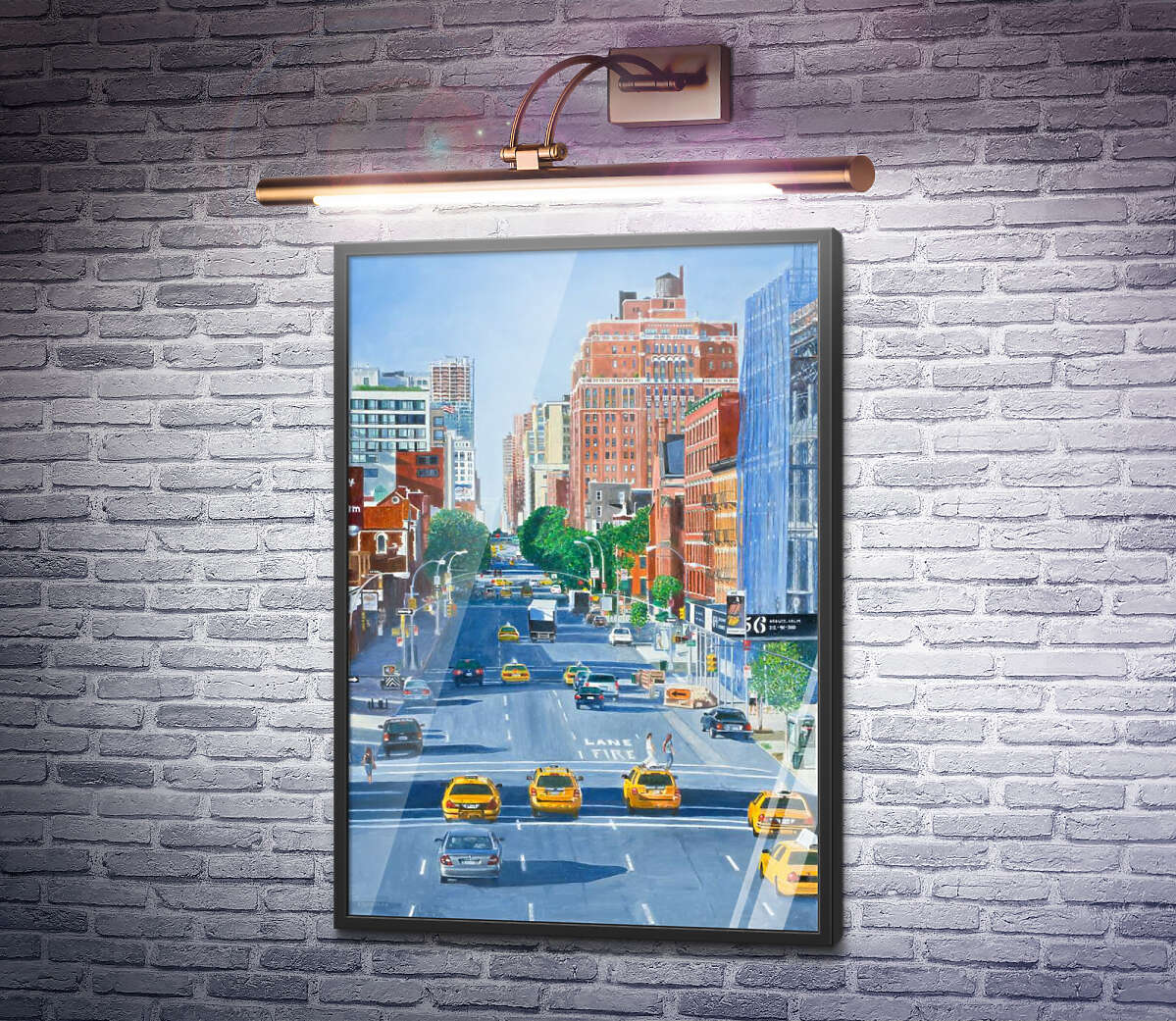 Постер Вид з Хайлайна на Нью-Йорк Ентоні Бутера