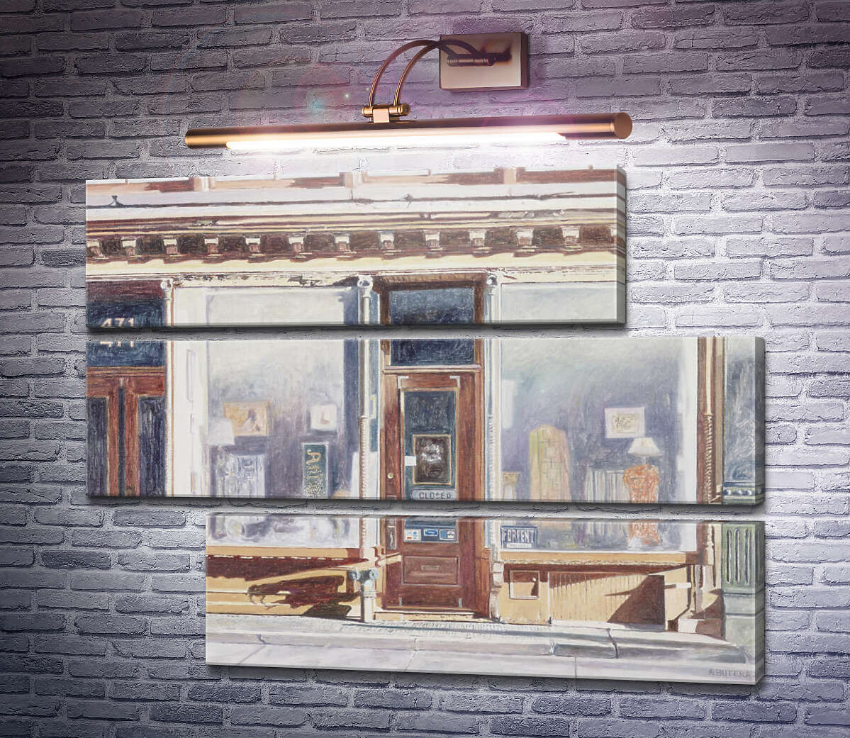 Модульная картина 471 West Broadway Сохо, Нью-Йорк (Модуль №16) Энтони Бутера Модульная картина 471 West Broadway Сохо, Нью-Йорк (Модуль №16) Энтони Бутера