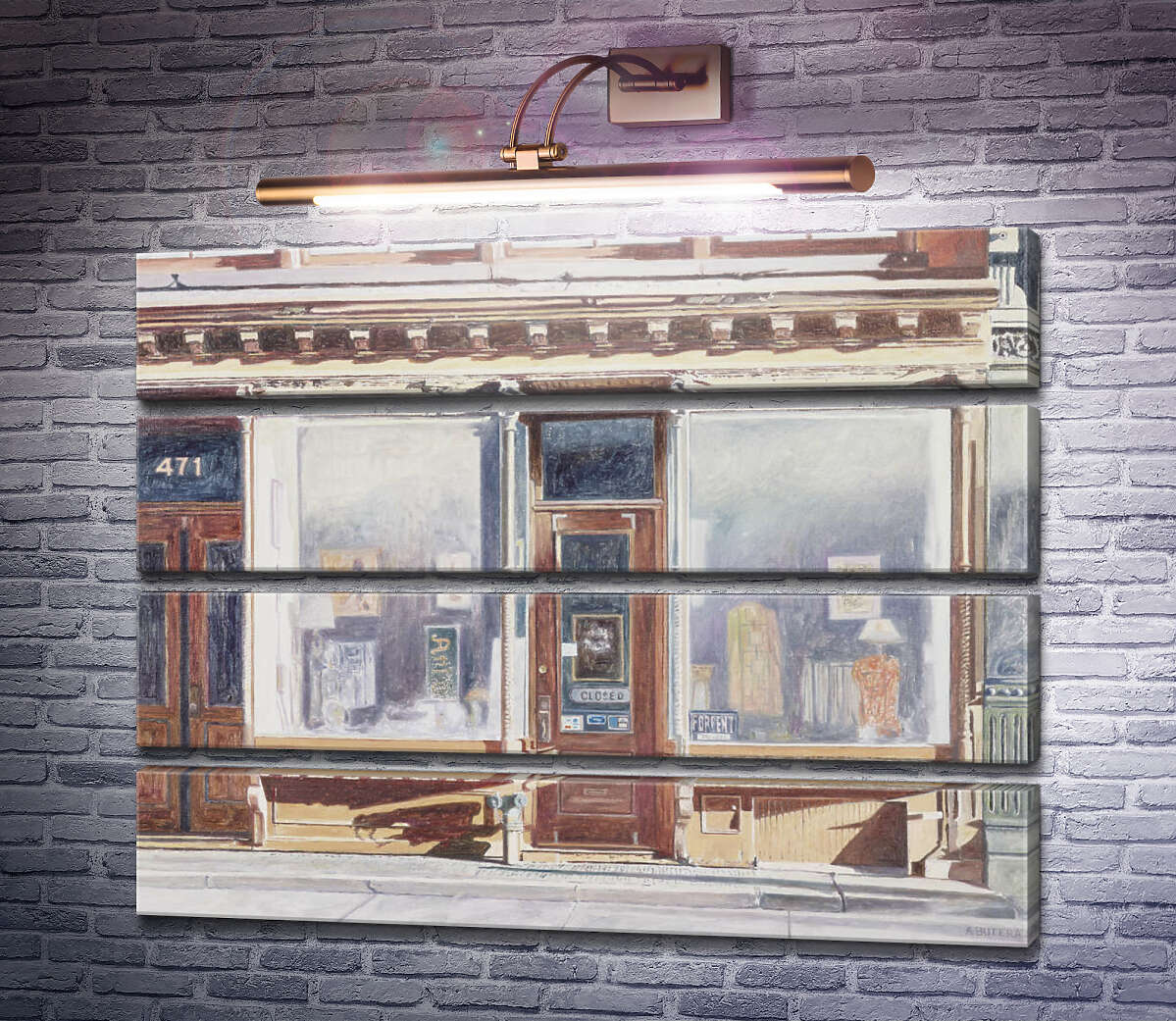 Модульна картина 471 West Broadway Сохо, Нью-Йорк (Модуль №22) Ентоні Бутера Модульна картина 471 West Broadway Сохо, Нью-Йорк (Модуль №22) Ентоні Бутера