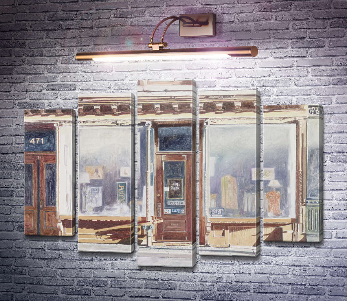 Модульная картина 471 West Broadway Сохо, Нью-Йорк (Модуль №4) Энтони Бутера Модульная картина 471 West Broadway Сохо, Нью-Йорк (Модуль №4) Энтони Бутера