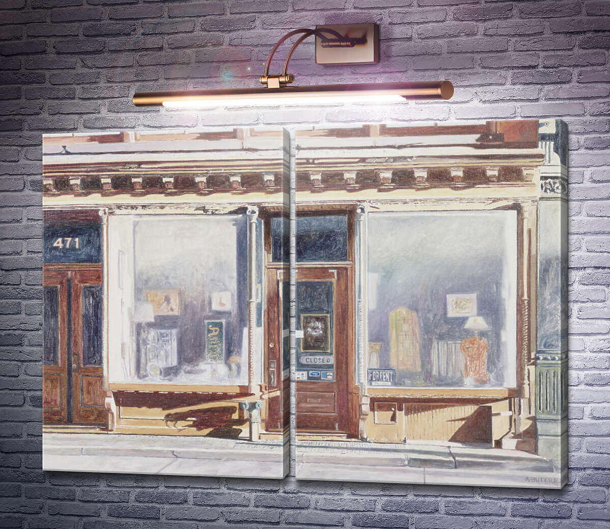 Модульная картина 471 West Broadway Сохо, Нью-Йорк Энтони Бутера