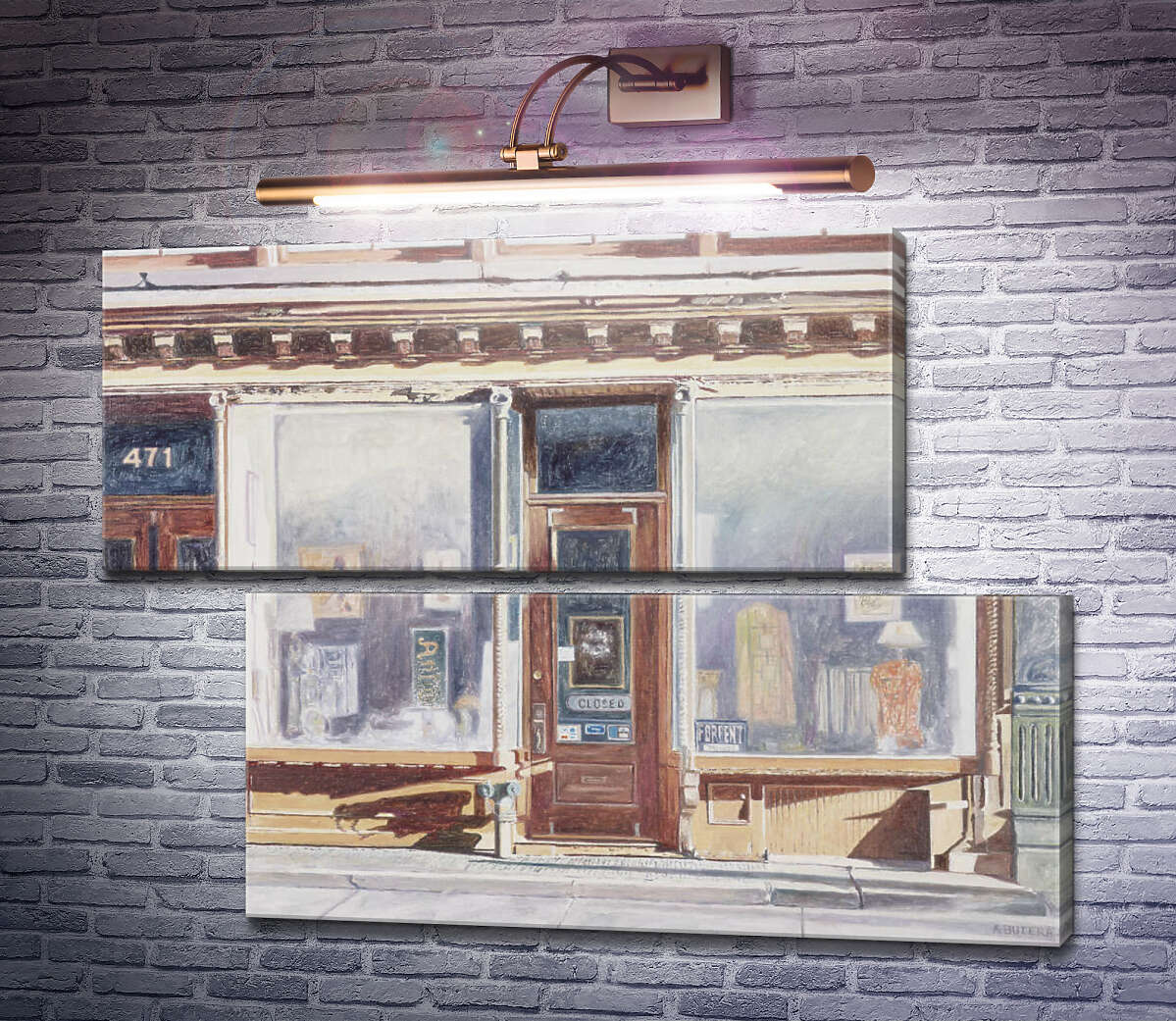 Модульная картина 471 West Broadway Сохо, Нью-Йорк (Модуль №8) Энтони Бутера