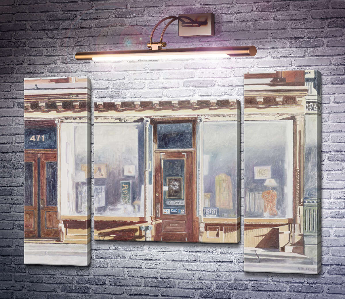 Модульная картина 471 West Broadway Сохо, Нью-Йорк (Модуль №11) Энтони Бутера Модульная картина 471 West Broadway Сохо, Нью-Йорк (Модуль №11) Энтони Бутера